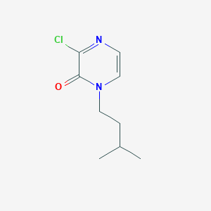 3-chloro-1-isopentylpyrazin-2(1H)-one