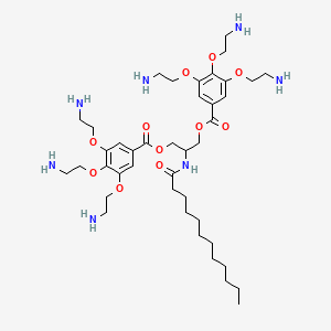 molecular formula C41H69N7O11 B14882900 Trypanothione synthetase-IN-2 