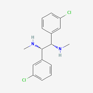 (1S,2S)-1,2-Bis(3-chlorophenyl)-N1,N2-dimethylethane-1,2-diamine