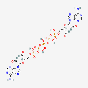 P1,P5-Di(adenosine-5') pentaphosphate, periodate oxidized