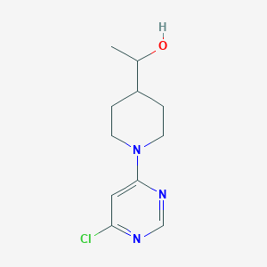 1-(1-(6-Chloropyrimidin-4-yl)piperidin-4-yl)ethan-1-ol
