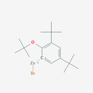 (2-t-Butoxy-3,5-di-tert-butylphenyl)Zinc bromide