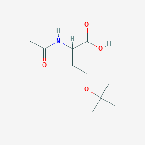4-(Tert-butoxy)-2-acetamidobutanoic acid