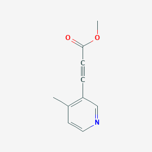 Methyl 3-(4-methylpyridin-3-yl)prop-2-ynoate