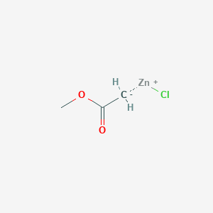 2-Methoxy-2-oxoethylzinc chloride, 0.50 M in Ether