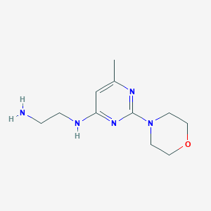 N1-(6-methyl-2-morpholinopyrimidin-4-yl)ethane-1,2-diamine