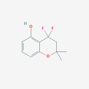 4,4-Difluoro-2,2-dimethylchroman-5-ol