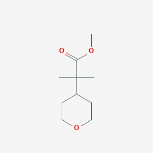 Methyl 2-methyl-2-(oxan-4-yl)propanoate