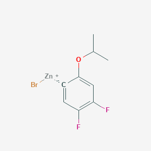 (4,5-Difluoro-2-i-propyloxyphenyl)Zinc bromide