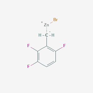 molecular formula C7H4BrF3Zn B14883248 2,3,6-TrifluorobenZylZinc bromide 