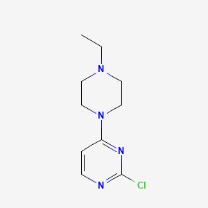 molecular formula C10H15ClN4 B1488327 2-Chloro-4-(4-ethylpiperazin-1-yl)pyrimidine CAS No. 1249609-79-7
