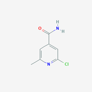 2-Chloro-6-methylisonicotinamide