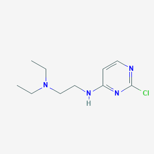 2-chloro-N-[2-(diethylamino)ethyl]pyrimidin-4-amine