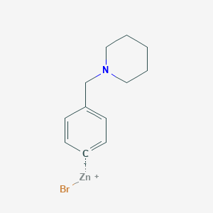 4-[(1-Piperidino)methyl]phenylZinc bromide