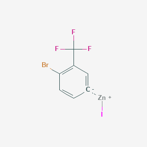 4-Bromo-3-(trifluoromethyl)phenylZinc iodide