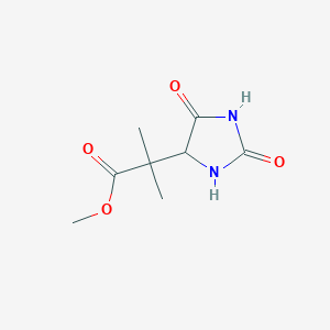 Methyl 2-(2,5-dioxoimidazolidin-4-yl)-2-methylpropanoate