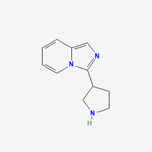 3-(Pyrrolidin-3-yl)imidazo[1,5-a]pyridine