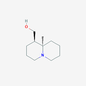 [(1R,9aR)-9a-methyloctahydro-2H-quinolizin-1-yl]methanol