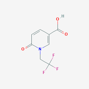 6-Oxo-1-(2,2,2-trifluoroethyl)-1,6-dihydropyridine-3-carboxylic acid
