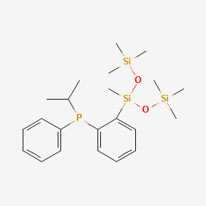 (2-(1,1,1,3,5,5,5-Heptamethyltrisiloxan-3-yl)phenyl)(isopropyl)(phenyl)phosphane