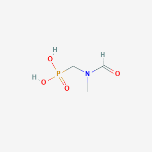 molecular formula C3H8NO4P B14883472 ((N-Methylformamido)methyl)phosphonic acid 