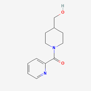 molecular formula C12H16N2O2 B1488349 (4-(Hydroxymethyl)piperidin-1-yl)(pyridin-2-yl)methanone CAS No. 1183625-37-7