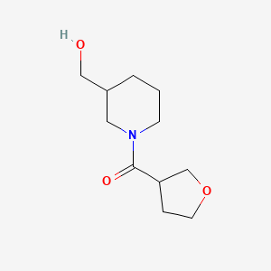 [1-(Oxolane-3-carbonyl)piperidin-3-yl]methanol