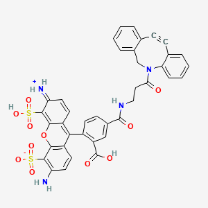 molecular formula C39H28N4O11S2 B14883590 Dbco-AF488 