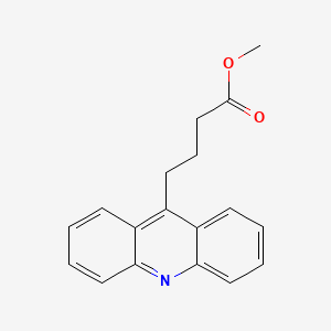 molecular formula C18H17NO2 B14883601 Methyl 4-(acridin-9-yl)butanoate 