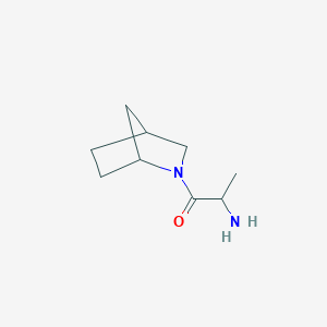 2-Amino-1-{2-azabicyclo[2.2.1]heptan-2-yl}propan-1-one