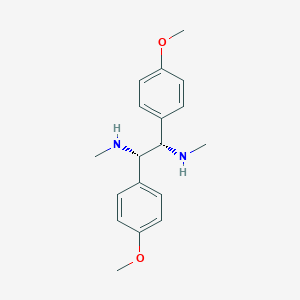 (1S,2S)-1,2-Bis(4-methoxyphenyl)-N1,N2-dimethylethane-1,2-diamine