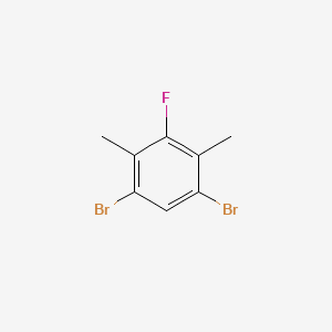 1,5-Dibromo-3-fluoro-2,4-dimethylbenzene