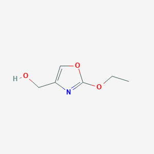 molecular formula C6H9NO3 B1488374 (2-Ethoxy-1,3-oxazol-4-yl)methanol CAS No. 1240614-15-6