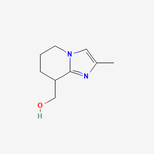 (2-Methyl-5,6,7,8-tetrahydroimidazo[1,2-a]pyridin-8-yl)methanol