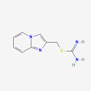 Imidazo[1,2-a]pyridin-2-ylmethyl carbamimidothioate