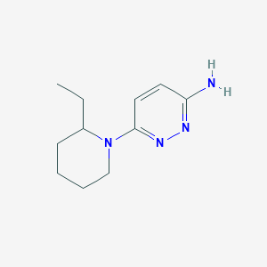 6-(2-Ethylpiperidin-1-yl)pyridazin-3-amine