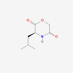 (S)-3-Isobutylmorpholine-2,5-dione