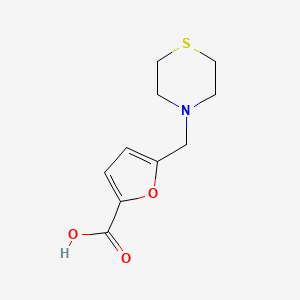 5-(Thiomorpholinomethyl)furan-2-carboxylic acid