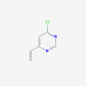 molecular formula C6H5ClN2 B1488394 4-Chloro-6-vinylpyrimidine CAS No. 2098024-71-4