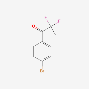 1-(4-Bromophenyl)-2,2-difluoropropan-1-one