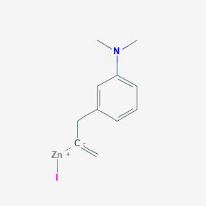 {3-[3-(Dimethylamino)phenyl]prop-1-en-2-yl}zinc iodide