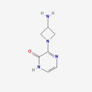 3-(3-aminoazetidin-1-yl)pyrazin-2(1H)-one