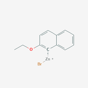 (2-Ethoxynaphthalen-1-yl)Zinc bromide