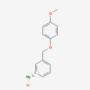 3-(4-Methoxyphenoxymethyl)phenylmagnesium bromide