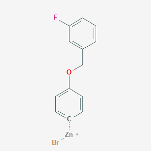 4-(3'-FluorobenZyloxy)phenylZinc bromide