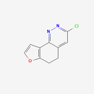 3-Chloro-5,6-dihydrofuro[2,3-h]cinnoline