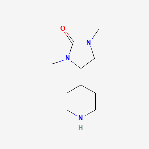 1,3-Dimethyl-4-(piperidin-4-yl)imidazolidin-2-one