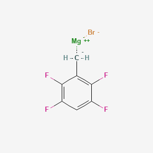 2,3,5,6-Tetrafluorobenzylmagnesium bromide, 0.25 M in Ether