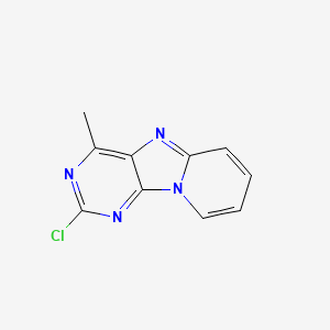 molecular formula C10H7ClN4 B14884156 2-Chloro-4-methylpyrido[1,2-e]purine 