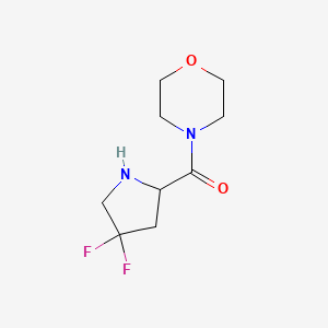 (4,4-Difluoropyrrolidin-2-yl)(morpholino)methanone
